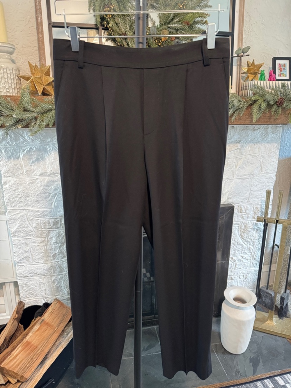 Vince Black Women’s Dress Pants - Straight Tailored Silhouette